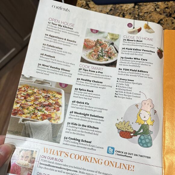 Lot Of Taste Of Homes Cooking Back Issues Recipes Magazines 2011 set Of 6 - Picture 4 of 16